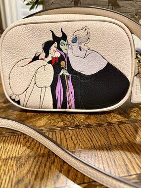 Coach x Disney Mini Jamie Camera Bag With Villains Motif